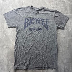 Bicycle Men's Grey T-shirt